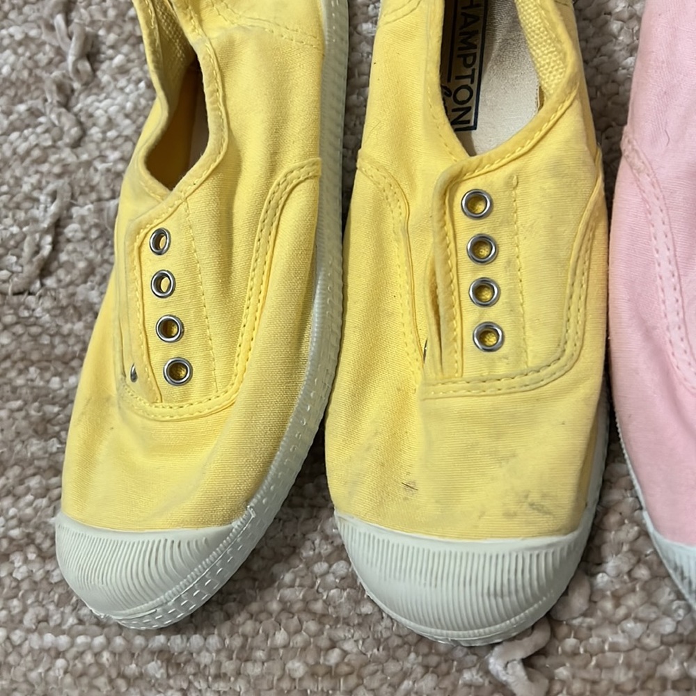 3 Pairs of used Hampton Canvas Shoes - Picture 2 of 4